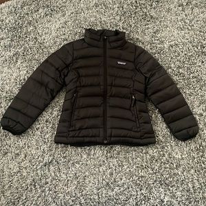 Black kids size small Patagonia fall jacket